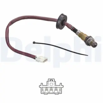 DELPHI MITSUBISHI Кисневий датчик (лямбда зонд) COLT CZC VI 1.5 06-, COLT VI 1.1, 1.3, 1.5 04-, SMART delphi ES2131912B1 Митсубиси Colt