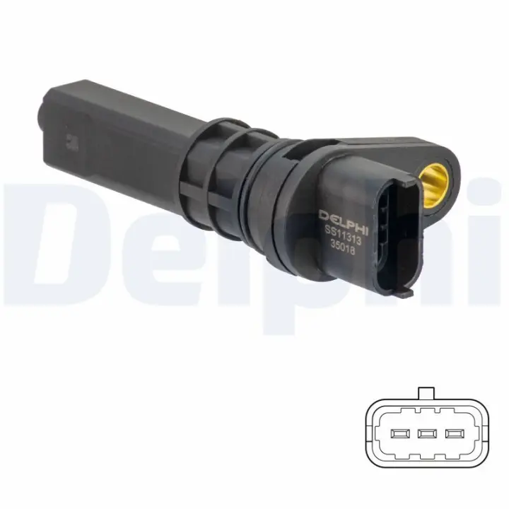 DELPHI OPEL Датчик скорости Astra G, Corsa B, Zafira A Delphi SS11313 (фото 1)