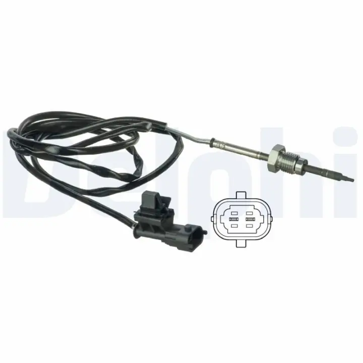 DELPHI OPEL Датчик температуры ОГ ASTRA H, ZAFIRA B Van 1.7CDTI 07- Delphi TS30024 (фото 1)