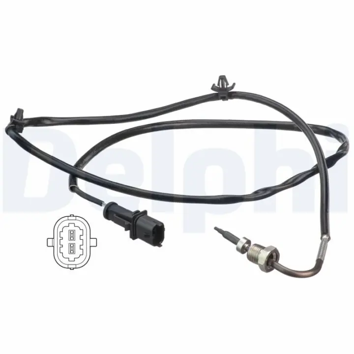DELPHI OPEL Датчик температуры выхлопных газов ASTRA H, MERIVA A 03- delphi TS30260
