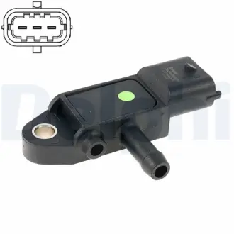 DELPHI OPEL датчик тиску надуву (CR) Astra, Zafira, Vectra, 1,3-1,9CDTI 04- Delphi DPS00048-12B1