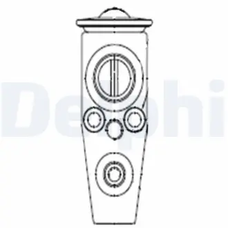 DELPHI OPEL Клапан расширительный кондиционера ASTRA J 09-, CHEVROLET delphi TSP0585120 Опель Мерива а