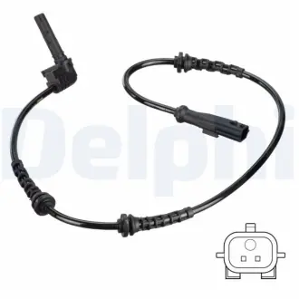 DELPHI RENAULT Датчик ABS передній ESPACE V 15- Delphi SS20820