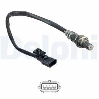 DELPHI RENAULT Кисневий датчик (лямбда-зонд) CLIO III, KANGOO / GRAND KANGOO II delphi ES20522-12B1