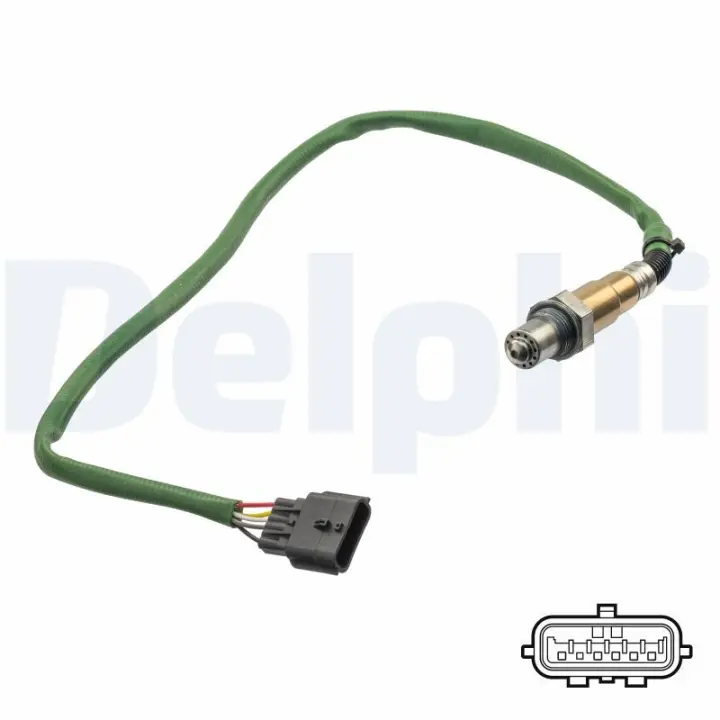 DELPHI RENAULT Лямбда-зонд CAPTUR 0.9 13-, CLIO 0.9 12-, DUSTER 1.6 19-, MEGANE 1.6 15- Delphi ES2108012B1 (фото 1)