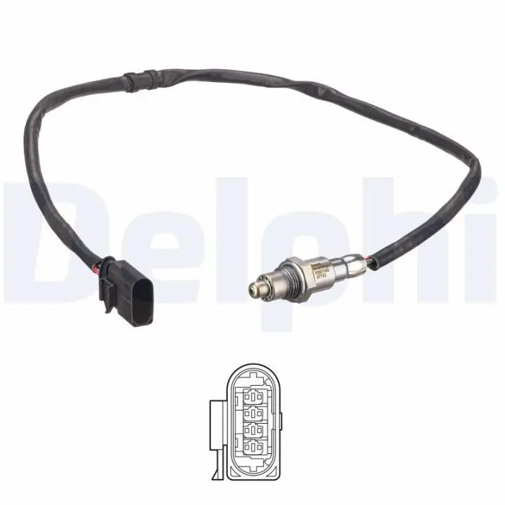 DELPHI SEAT Лямбда-зонд IBIZA IV 15-, VW delphi ES2119312B1