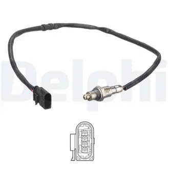 DELPHI SEAT Лямбда-зонд IBIZA IV 15-, VW delphi ES2119312B1