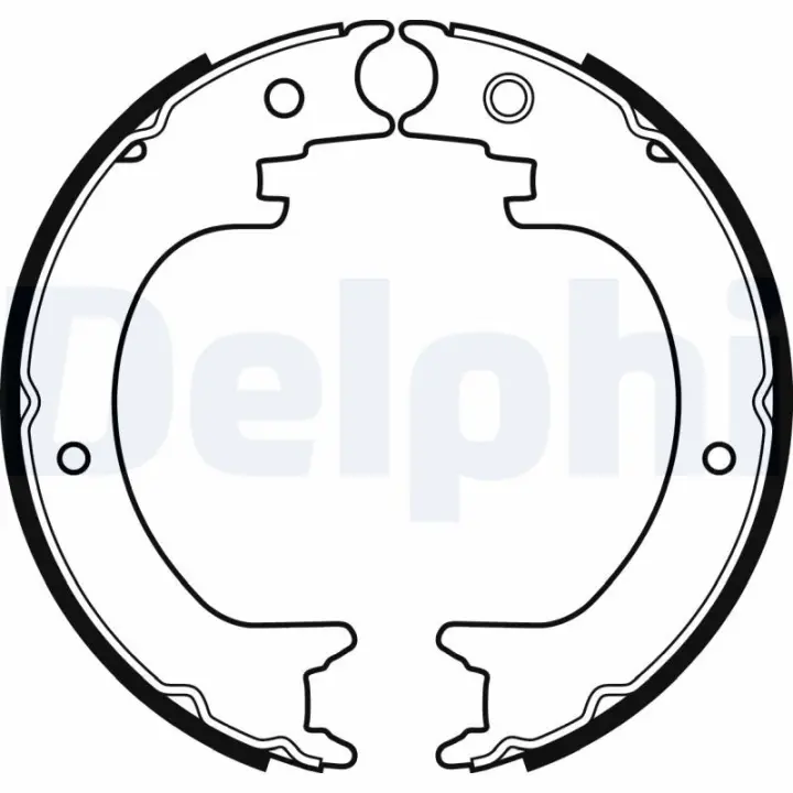 DELPHI SUBARU К-т колодок стоянкового гальма Tribeca 3,0-3,6 05-. delphi LS2082