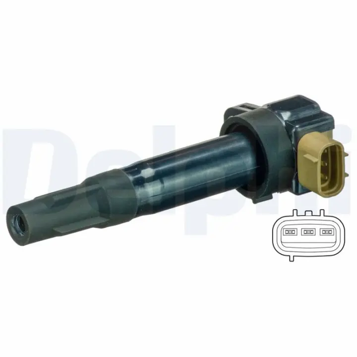 DELPHI SUZUKI Катушка зажигания SPLASH 08-, SX4 / SX4 CLASSIC 07- Delphi GN1079112B1 (фото 1)