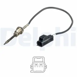 DELPHI VOLVO Датчик температури відпрацьованих газів S80, V70, XC60 Delphi TS30151