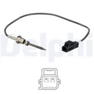 DELPHI VOLVO Датчик температуры выхлопных газов S60 I, V70 II, XC70, XC90 I 2.4D 07.02-12.14 delphi TS30149 Вольво Xc90