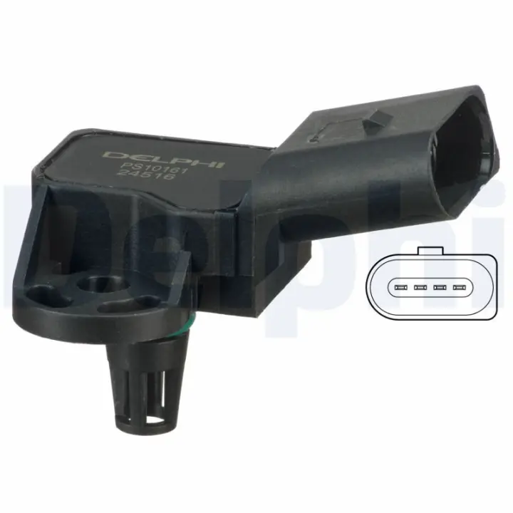 DELPHI VW Датчик давления SEAT Ibiza IV 1.0TSI delphi PS10161