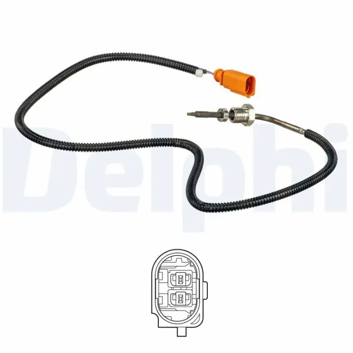 DELPHI VW Датчик температури ВГ AUDI A4/A6 1,9-2,0TDI -11 delphi TS30106