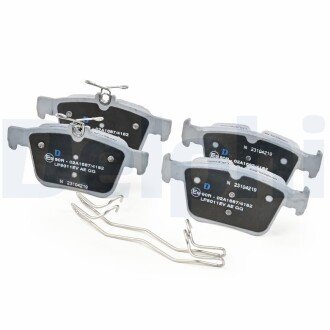 Задні тормозні (гальмівні) колодки delphi LP5011EV