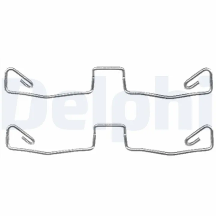 DELPHI VW Установочный к-кт. торм. колодок передн. Audi A6 97- delphi LX0448