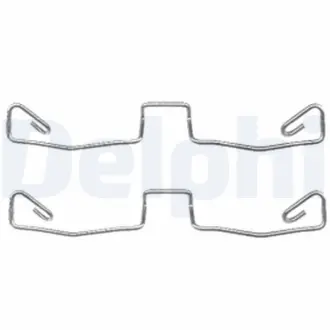 DELPHI VW Установочный к-кт. торм. колодок передн. Audi A6 97- delphi LX0448