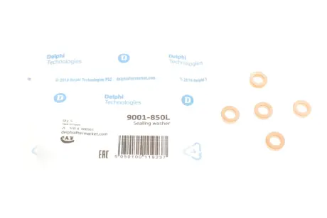 Елемент форсунки Common Rail delphi 9001850L Chevrolet Cruze