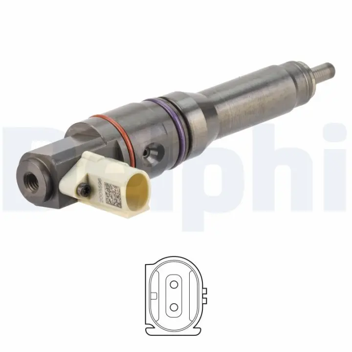 Форсунка delphi BEBJ1D02001