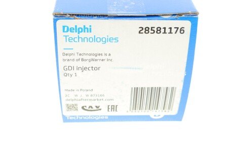 Форсунка паливна delphi 28581176