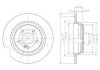Тормозной диск delphi BG3725