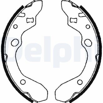 Колодки ручного (стоячого) тормоза delphi LS1679 на Мазда 323 bg