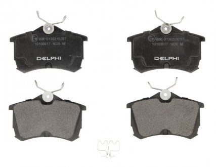 Тормозні (гальмівні) колодки delphi LP1626