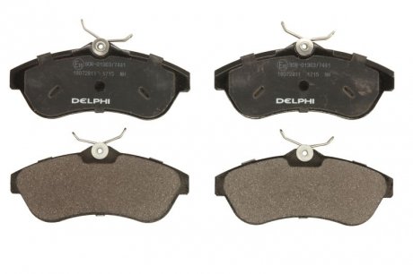 Передні тормозні (гальмівні) колодки delphi LP1715