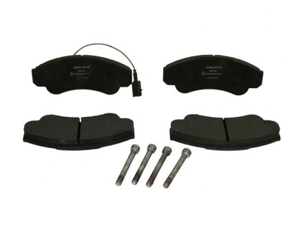 Тормозні (гальмівні) колодки delphi LP1751