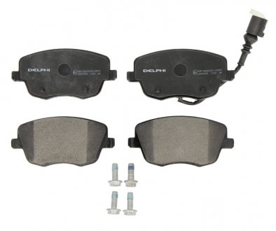 Тормозні (гальмівні) колодки delphi LP1754
