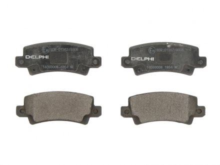 Задние тормозные колодки delphi LP1864