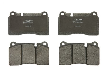 Передние тормозные колодки delphi LP2009