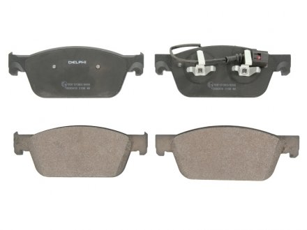 Передние тормозные колодки delphi LP2199