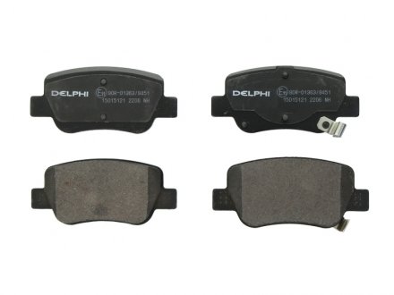 Задние тормозные колодки delphi LP2206