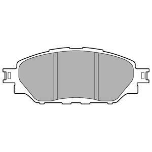 Тормозні (гальмівні) колодки delphi LP3250