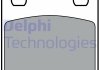 Тормозные колодки delphi LP3405