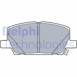 Тормозні (гальмівні) колодки delphi LP3482