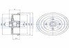Гальмівний барабан delphi BF399
