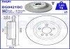 Гальмівний диск двосекційний delphi BG9421BC