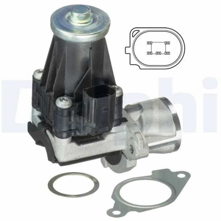 Клапан рециркуляцiї delphi EG1044312B1