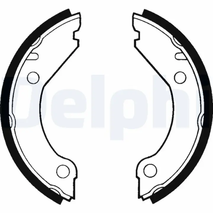 Колодки ручного (стоячого) тормоза delphi LS1375