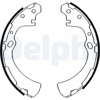 Колодки ручного (стоячого) тормоза delphi LS1505
