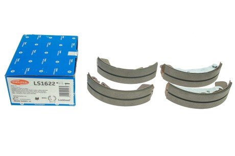 Колодки ручного (стоячого) тормоза delphi LS1622
