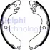 Колодки ручного (стоячого) тормоза delphi LS1649