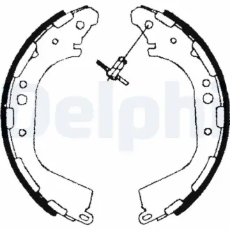 Колодки ручного (стоячого) гальма Delphi LS1709