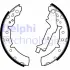 Колодки ручного (стоячого) тормоза delphi LS1883