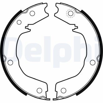 Колодки ручного (стоячого) гальма delphi LS2007 на Митсубиси Паджеро 4