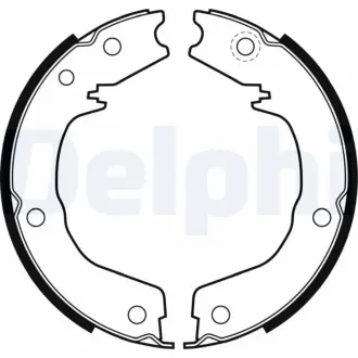 Колодки ручного (стоячого) тормоза delphi LS2007