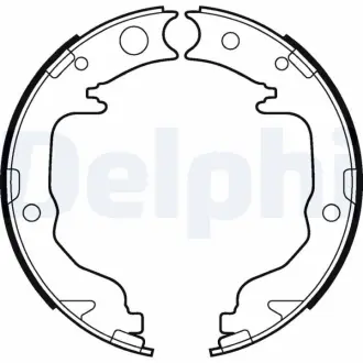 Колодки ручного (стоячого) тормоза delphi LS2026