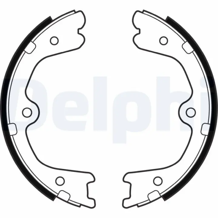Колодки ручного (стоячого) тормоза delphi LS2032