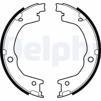 Колодки ручного (стоячого) тормоза delphi LS2035